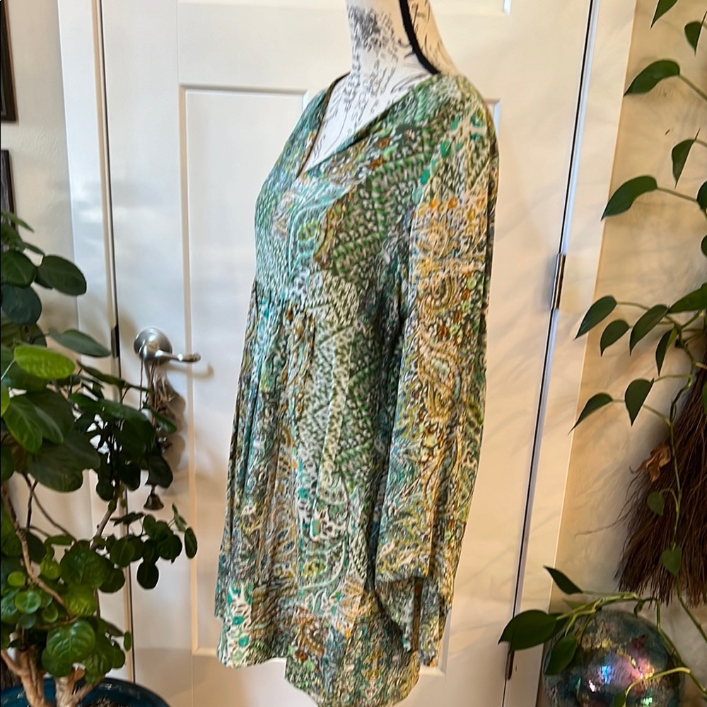 Floreat Multicolor Patterned Dress - image 7